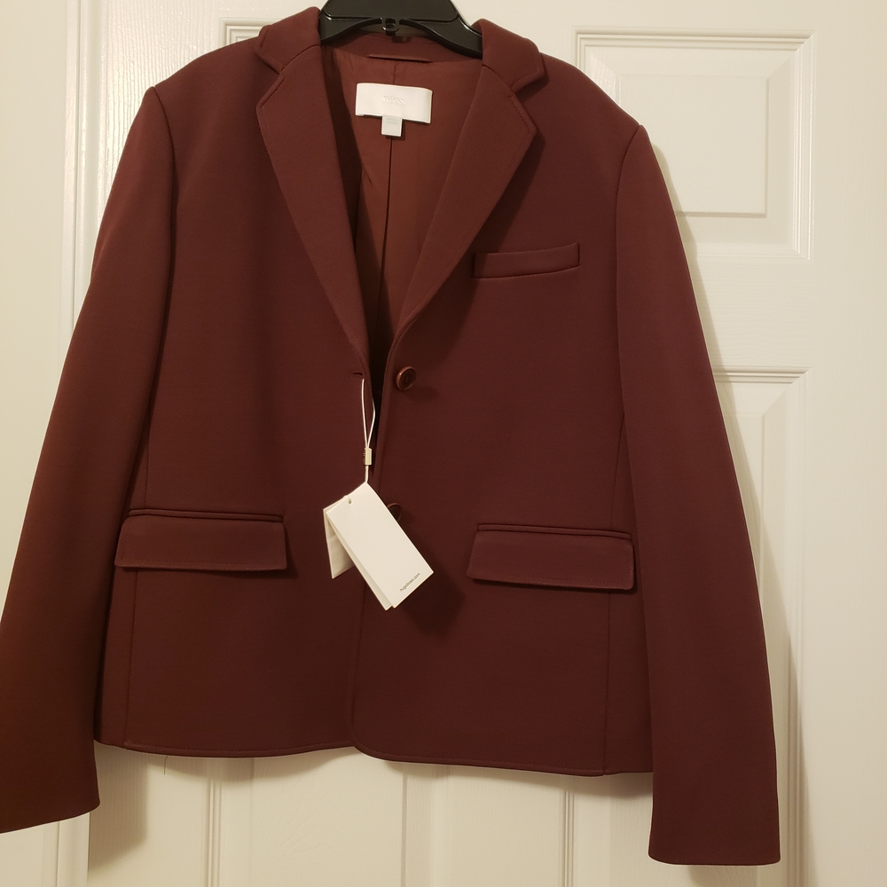 Hugo Boss Burgundy Blazer